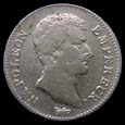 1 franc Napoléon Empereur calendrier révolutionnaire avers